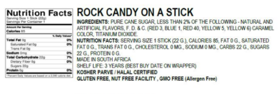 Rock Candy Assorted 8ct