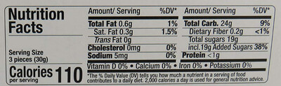 Sour Power Strip Blue Raspberry 1ct