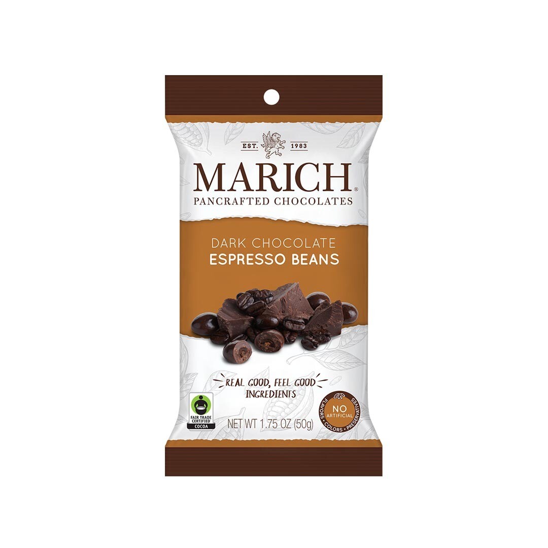 Marich Dark Choc Espresso Beans 1.75 oz