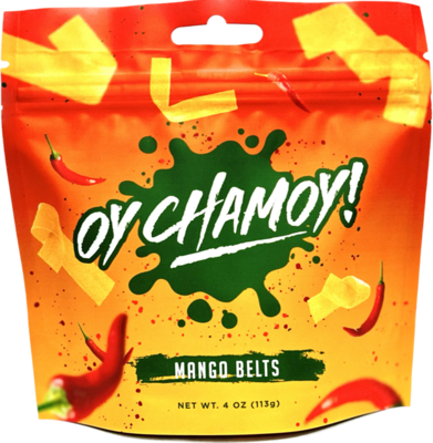 Oy Chamoy Mango Belts 4oz