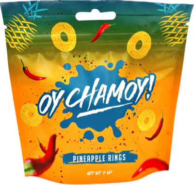 Oy Chamoy Pineapple Rings 4oz