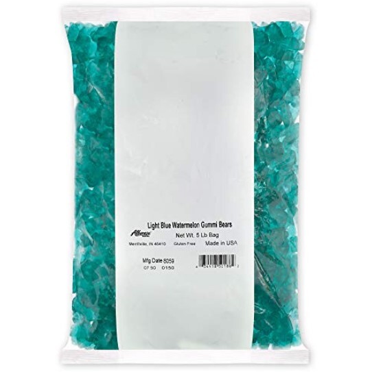 Light Blue Watermelon Gummi Bears