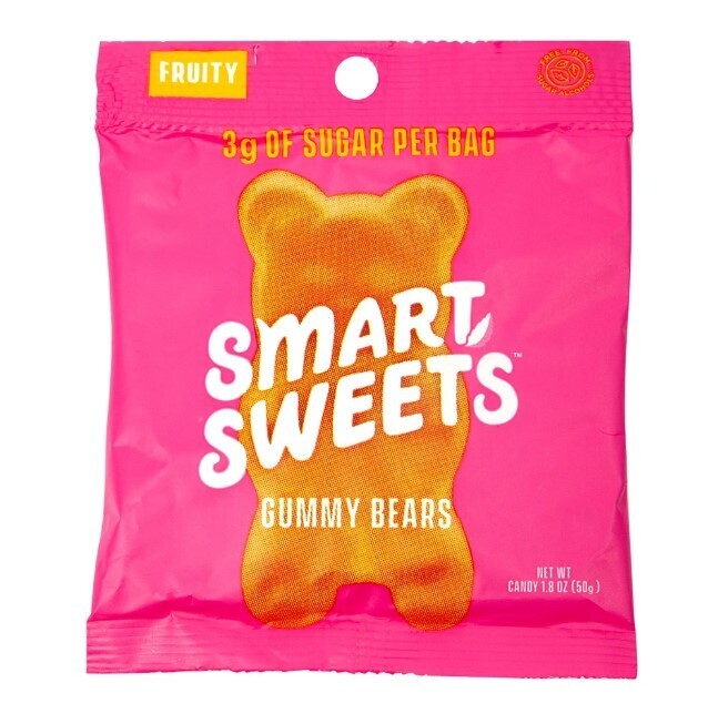 SmartSweets Fruity Gummy Bears 1.8oz