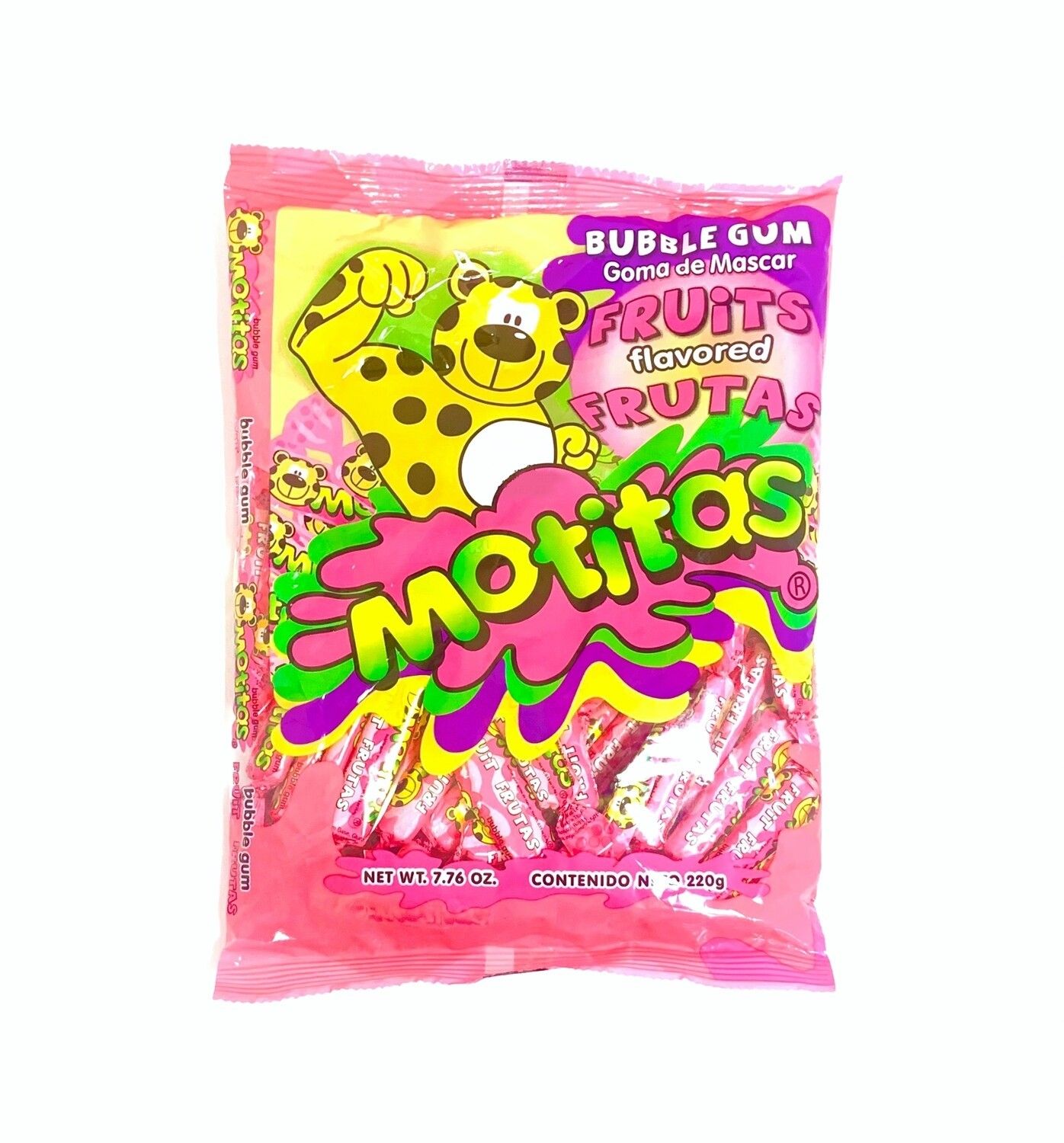 Motitas Fruit Bubblegum 7.76oz