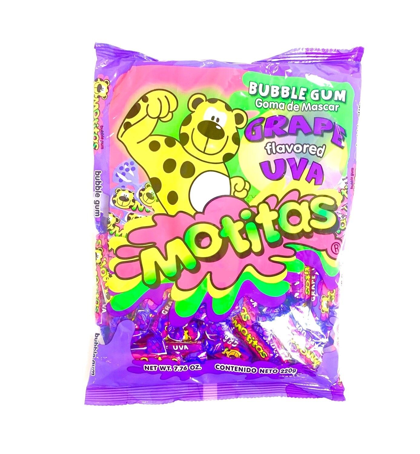 Motitas Grape Bubblegum 7.76oz