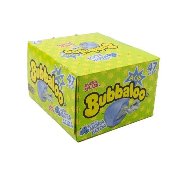 Bubbaloo Sour Blueberry 47ct