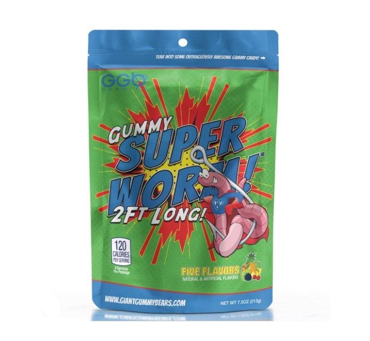 2ft Super Worm 7.5oz