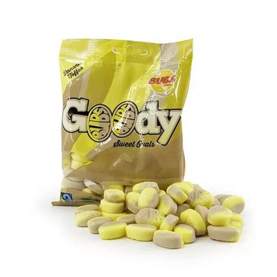 Bubs Godis Banana Toffee Ovals 3.17oz