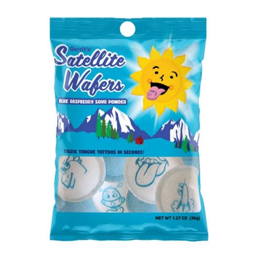 Satellite Wafer Blue Raspberry 1.27oz