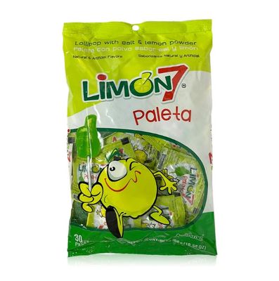 Limon 7 lollipop 30ct