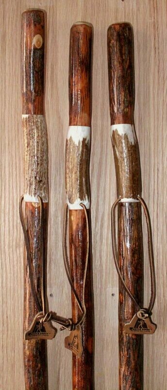 The Elk Antler Handled Hickory Staff