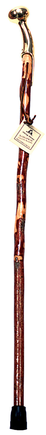 Sassafras w/ Brass Knob 37"