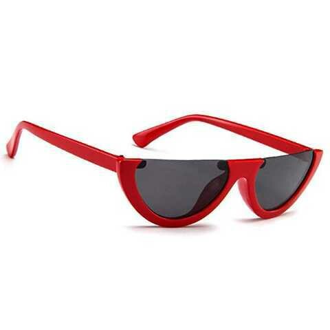 Half lens sunglasses