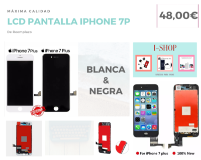 Pantalla iPhone 7P