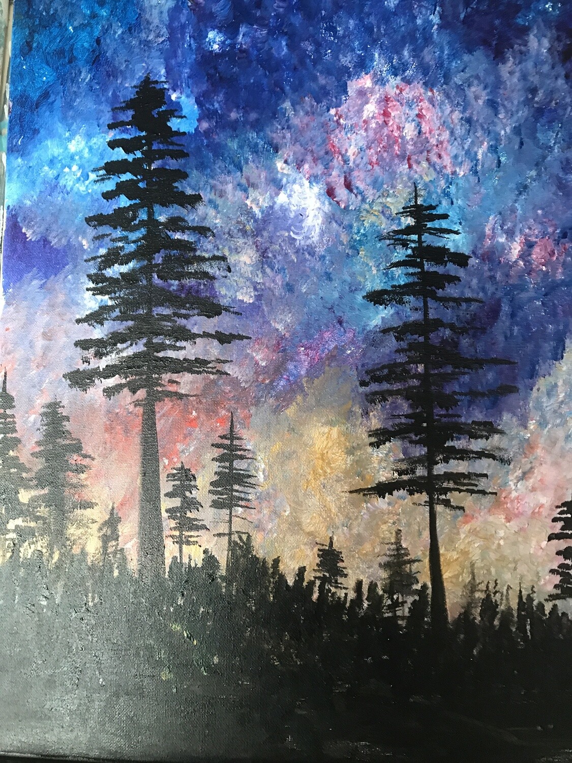 Galaxy Sky & Forestry Galaxy Sky & Forestry