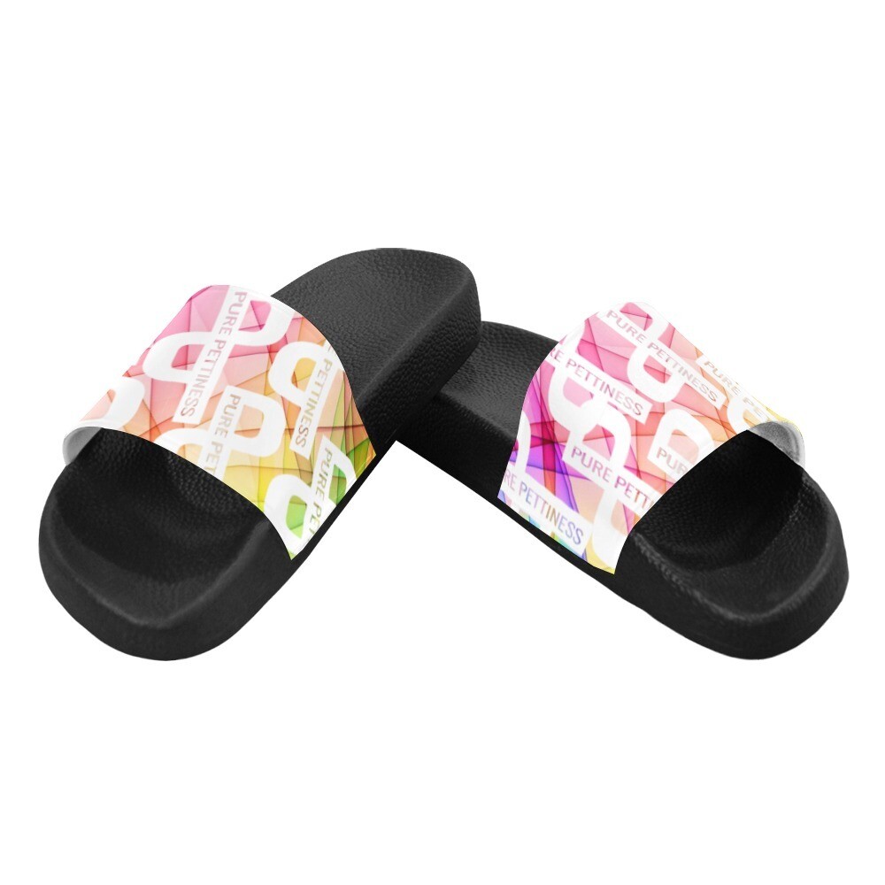 Pure Pettiness Pink Unisex Slide Sandals