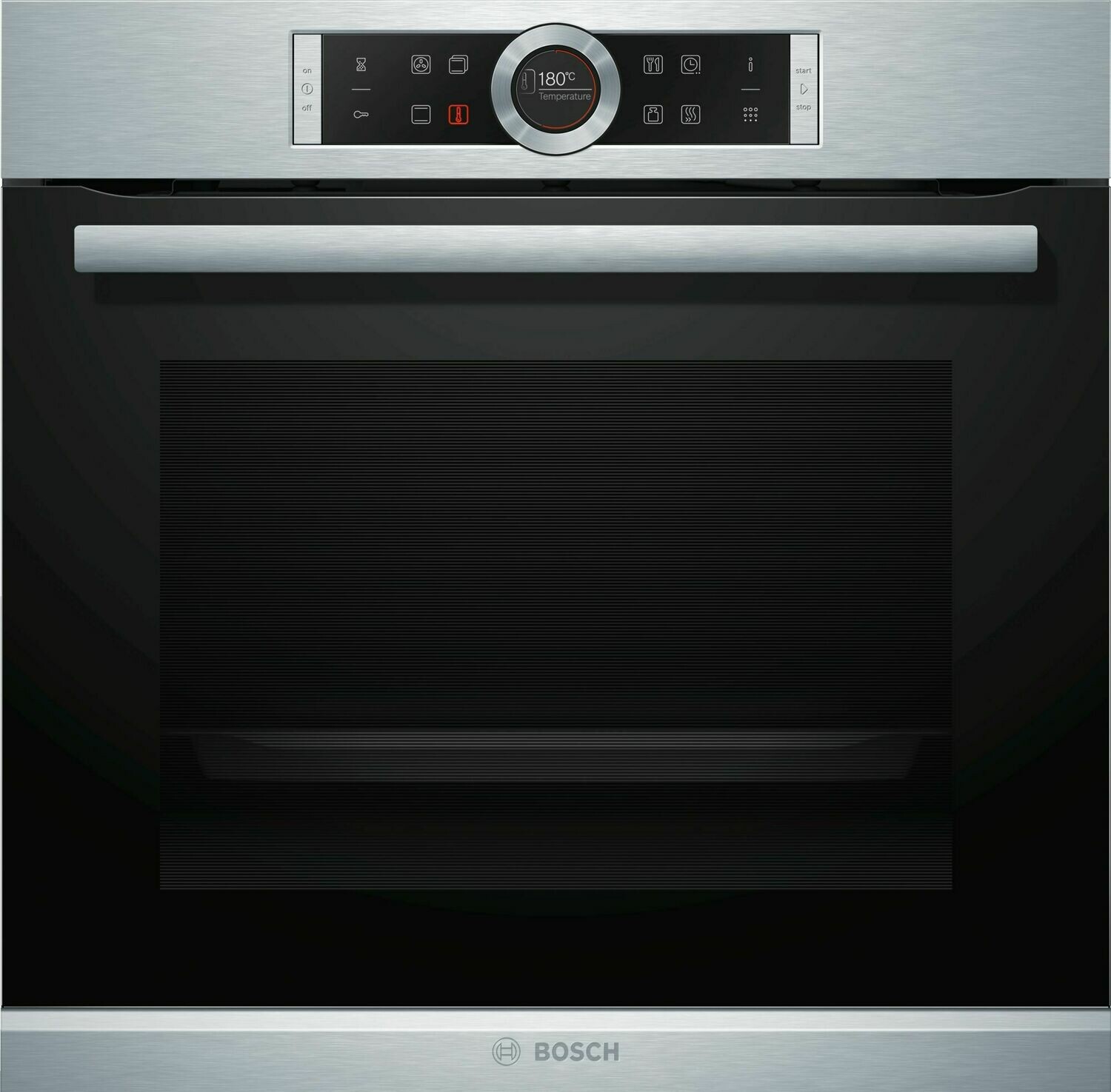 Bosch Serie | 8 Einbaubackofen mit pyrolytischer Selbstreinigung und AutoPilot10, Edelstahl, 71 L, 3600W