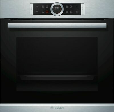 Bosch Serie | 8 Einbaubackofen mit pyrolytischer Selbstreinigung und AutoPilot10, Edelstahl, 71 L, 3600W