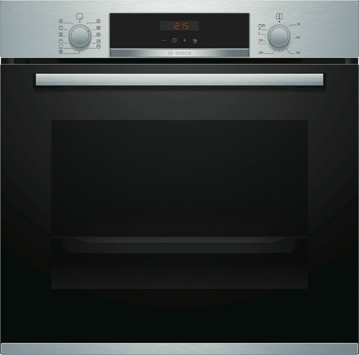 Bosch Serie | 4 Einbaubackofen mit pyrolytischer Selbstreinigung und AutoPilot10, Edelstahl, 71 L, 3600W
