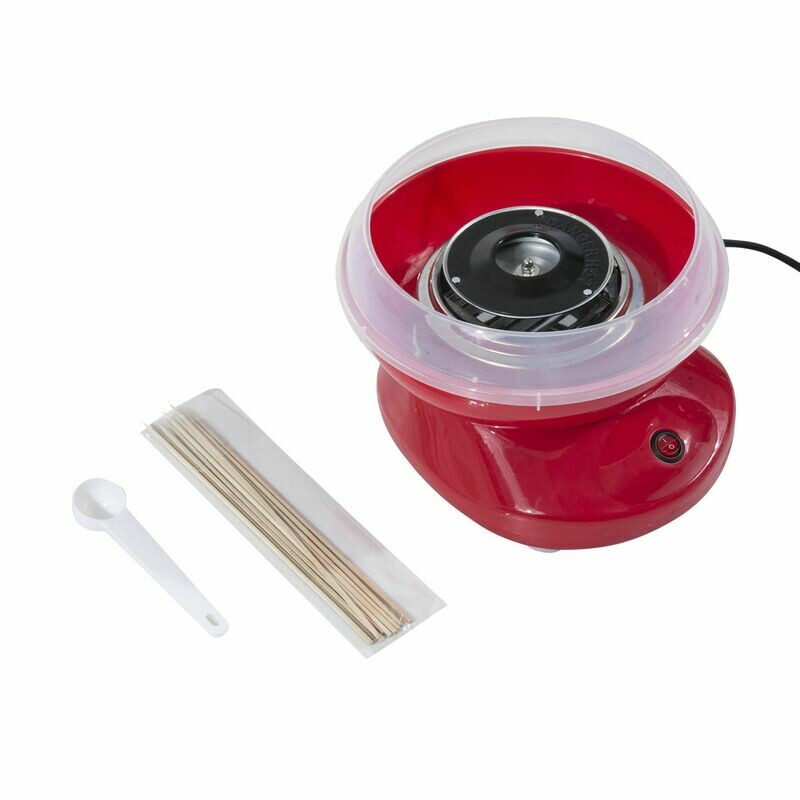 Kleine Zuckerwattemaschine Zuckerwattegerät rot