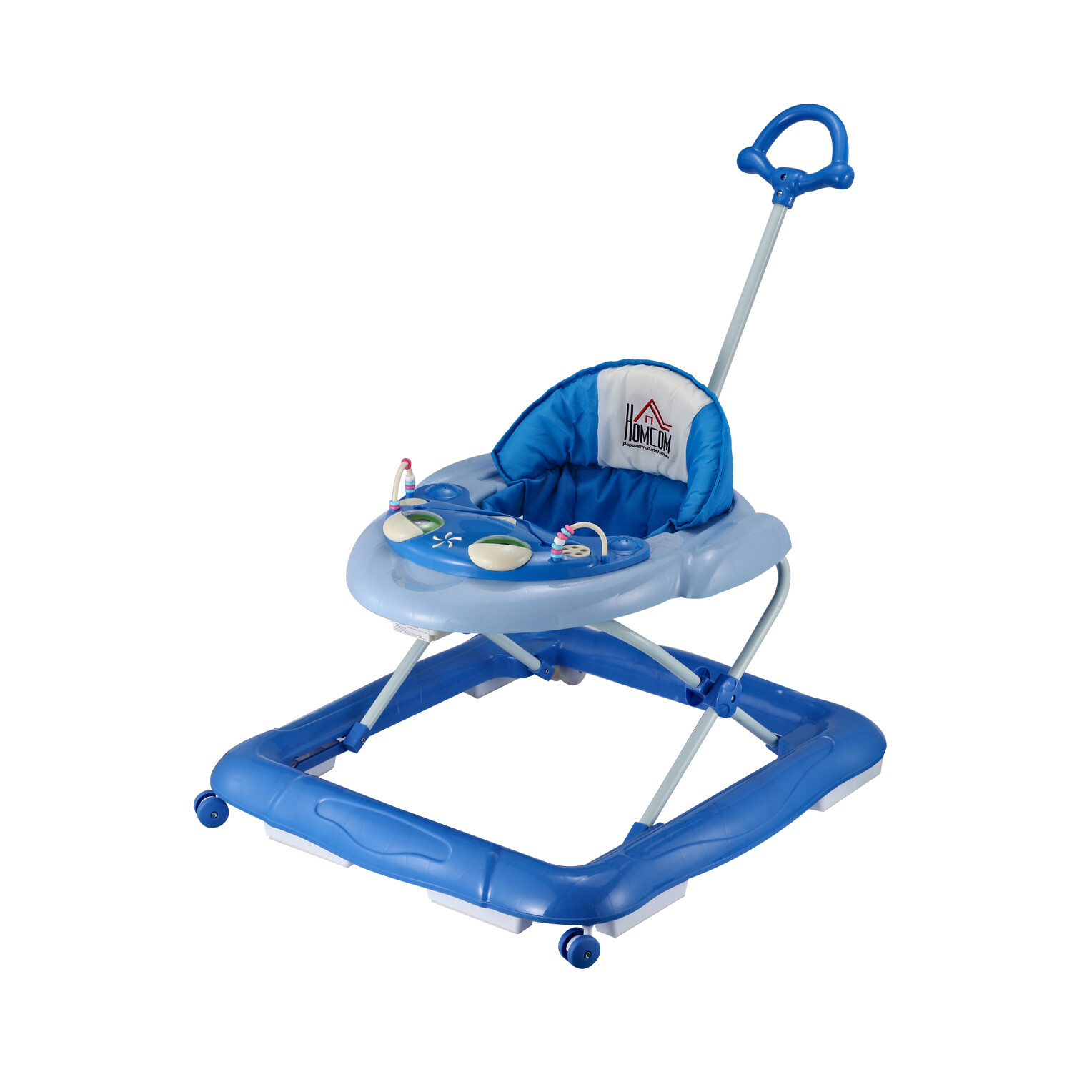 Lauflernhilfe Baby Gehfrei Babywalker Klappbar Höhenverstellbar blau