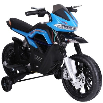 Elektro-Motorrad Motorrad für Kinder ab 3 Jahren ElektrofahrzeugePP Blau