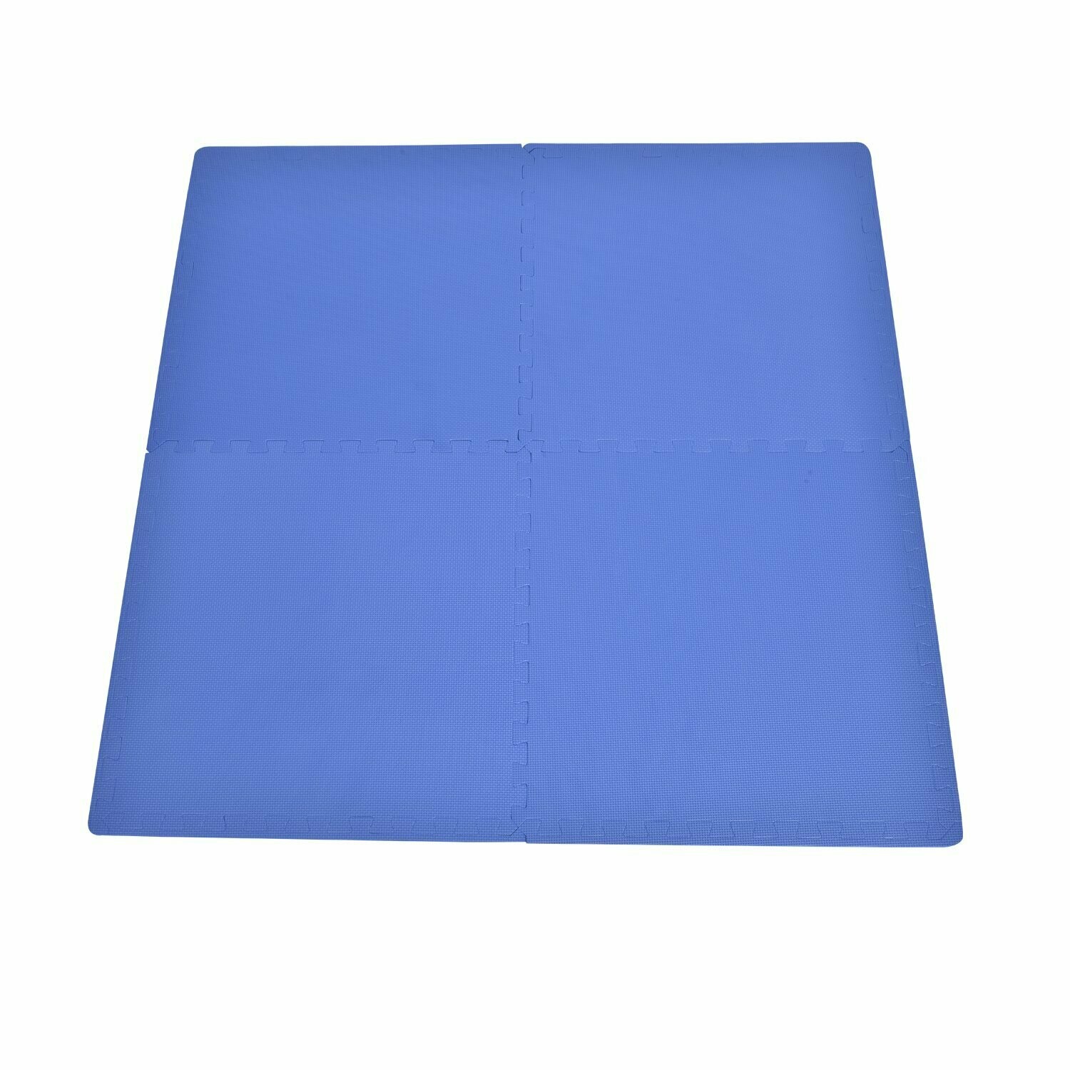 HOMCOM® 16 tlg Matte Puzzlematte Spielmatte Bodenschutzmatte Turnmatte EVA (blau)