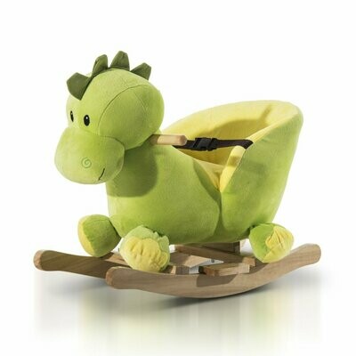 Schaukeltier Drache mit Musik Schaukelpferd