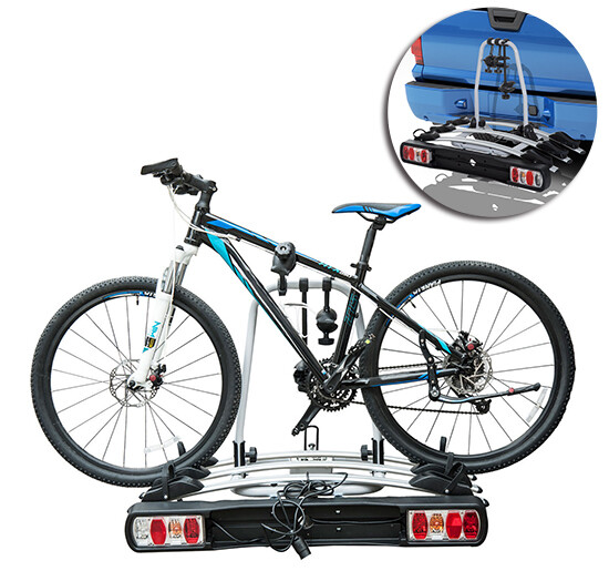 homcom fahrradträger anhängerkupplungsträger für 3 fahrräder