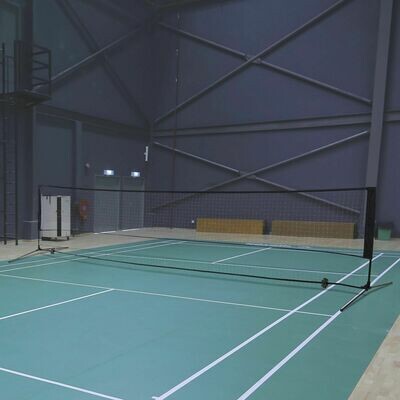 Badmintonnetz | Tragbar | Volleyball- und Tennis-Netz