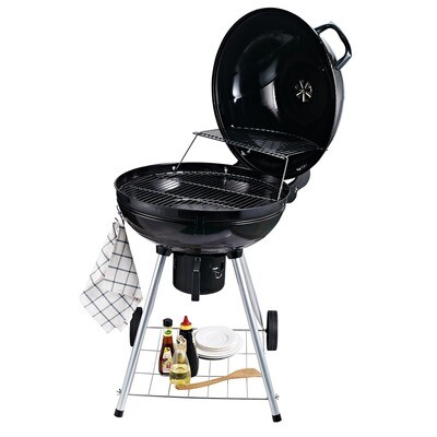 Grillwagen Kohlegrill Standgrill BBQ rund