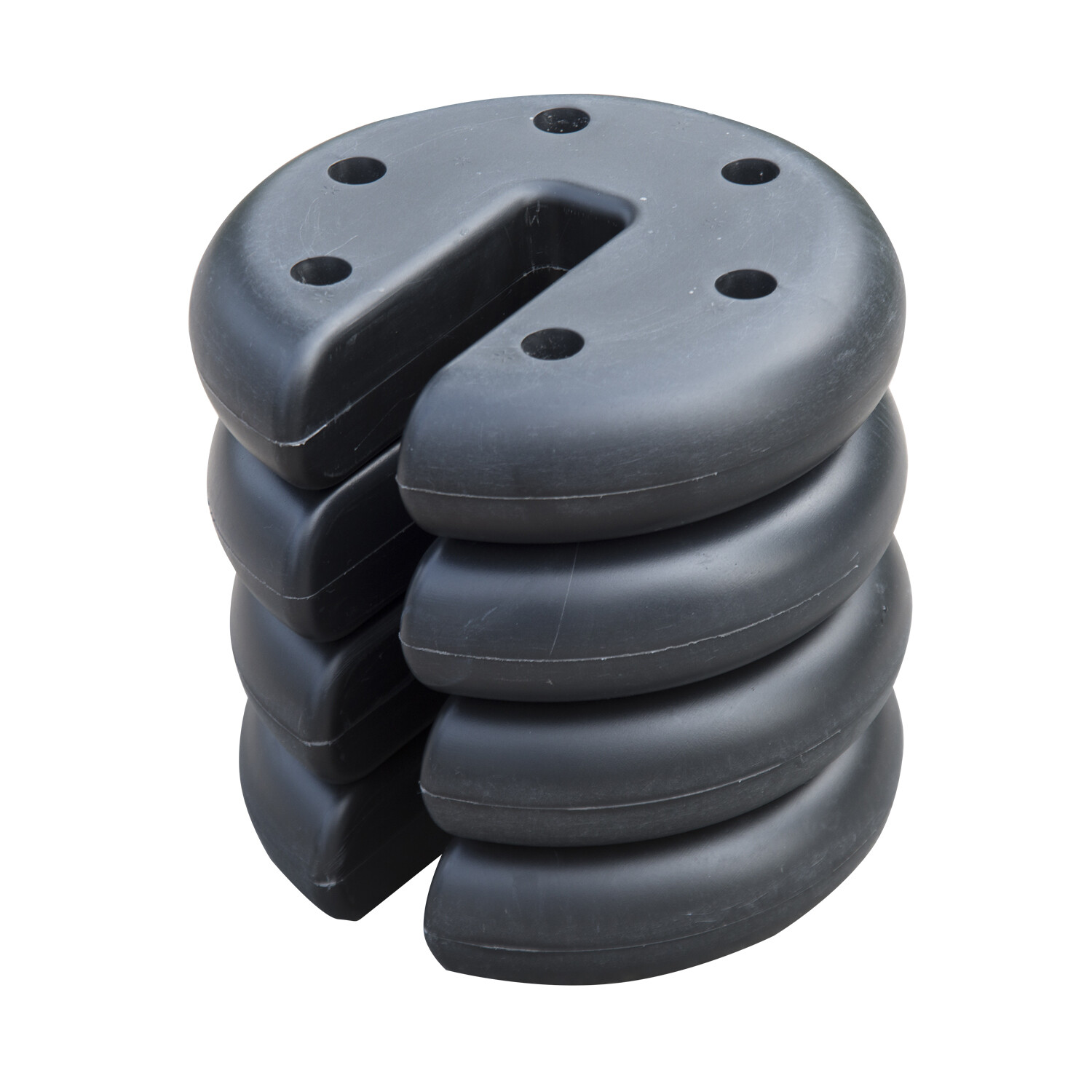 4 x 2,5 kg Gewicht Standfuss für Pavillon Zusatzgewichte Zeltgewichte - Outlet