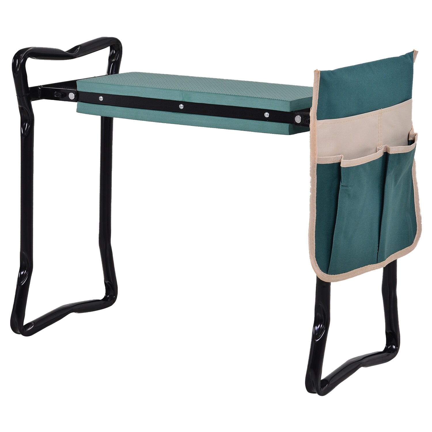 Kniebank Gartenhocker 2-in-1 Kniehilfe Klappbar EVA-Schaumstoff