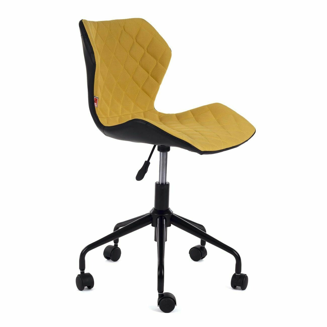 MY SIT Bürostuhl Design-Hocker Drehstuhl Stuhl INO Gelb/Schwarz
