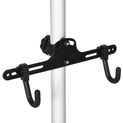 Fahrradhalter Fahrradständer für 2 Fahrräder Velo-Halterung Alu-Legierung Silber