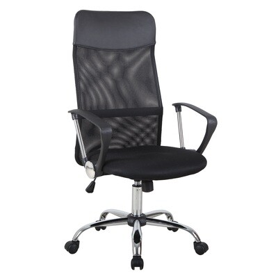 Bürostuhl Drehstuhl Sitzhöhe 46–54 cm Schwarz