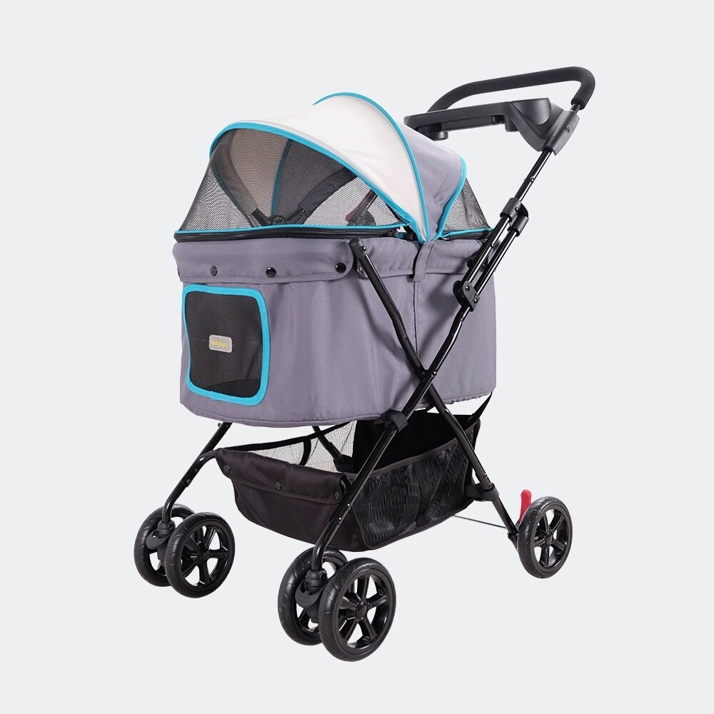 Ibiyaya Hundebuggy Pet Stroller  &quot;Easy Strolling&quot; -Grau