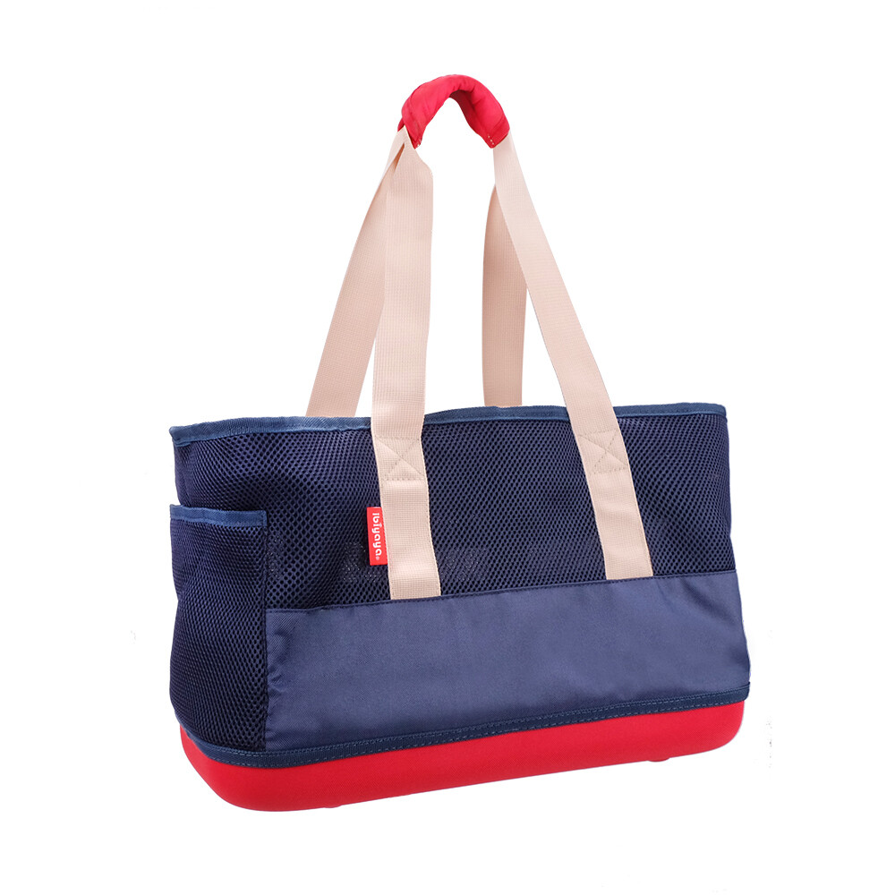 Ibiyaya Reisehundetasche atmungsaktiv, Breathable Pet Carrier – Blau