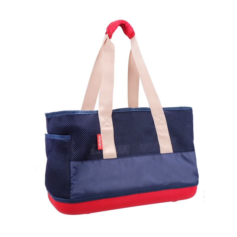 Ibiyaya Reisehundetasche atmungsaktiv, Breathable Pet Carrier – Blau