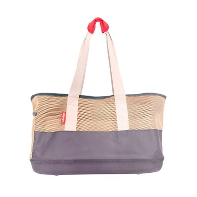 Ibiyaya Reisehundetasche atmungsaktiv, Breathable Pet Carrier – Khaki