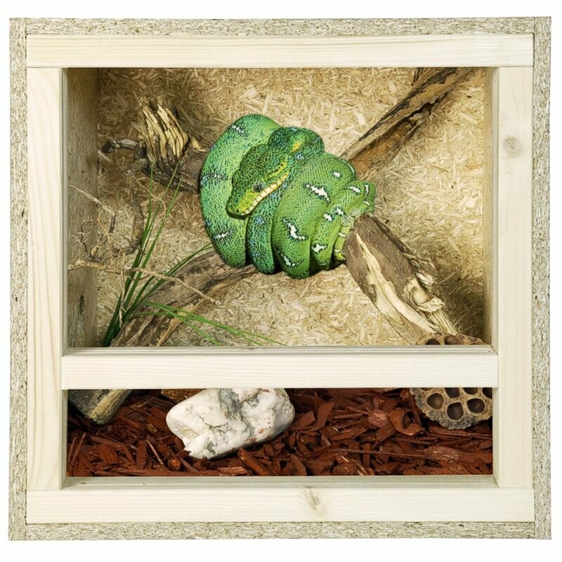 Repiterra Holz Terrarium Mit Seitenbelüftung 40x40x40cm -