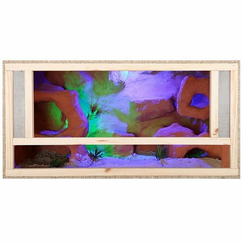 Repiterra Holz Terrarium Mit Frontbelüftung 80x40x40cm -
