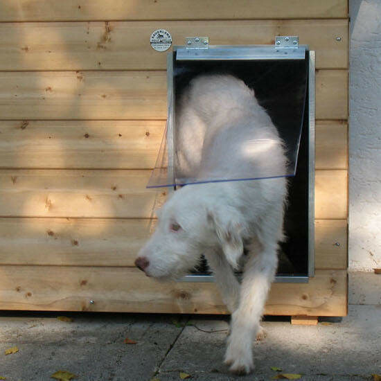 SAUERLAND Pendelklappe für Holz-Hundehütten