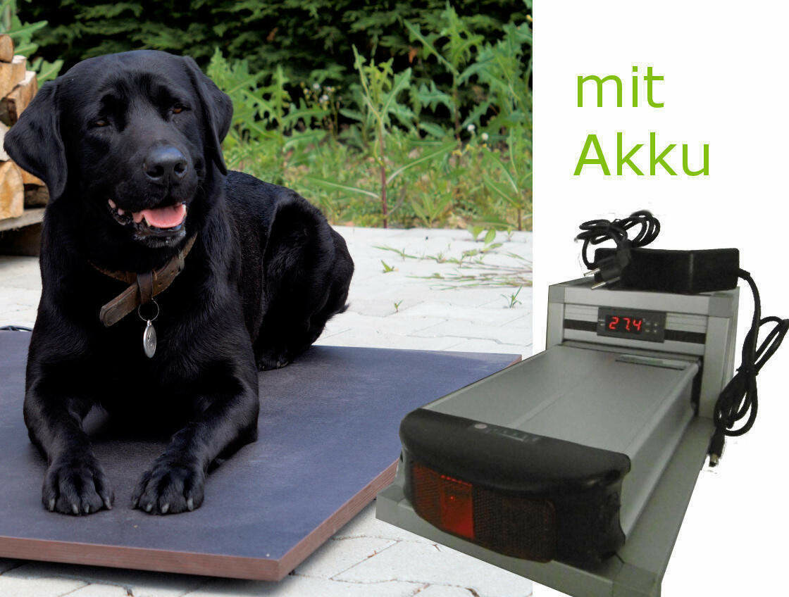 Hunde-/ Haustier-Mobile Wärmeplatte mit Akku 36 V