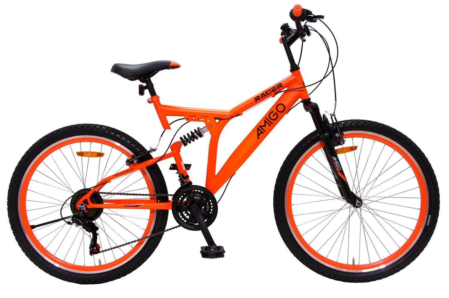 26 zoll fahrrad orange