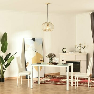 Hängeleuchte Deckenlampe moderne Pendelleuchte Stahl Gold