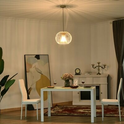 Hängeleuchte Deckenlampe moderne Pendelleuchte Stahl Gold