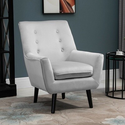 Gepolsterter Sessel Eleganter Retro-Stuhl für Wohnzimmer, Salon, etc