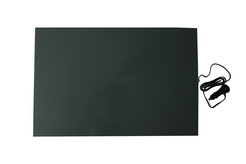 Hunde-/ Haustier-Wärmeplatte Heizmatte PVC, Stecker für Zigarettenanzünder 40 x 60 cm