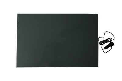 Hunde-/ Haustier-Wärmeplatte Heizmatte PVC, Stecker für Zigarettenanzünder 40 x 60 cm